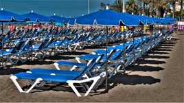 La plage Los Christianos.