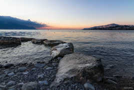Petit couché sur le Léman :-)