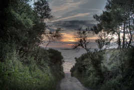 Coucher de soleil sur la Bretagne