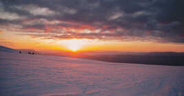 Coucher de soleil au Semnoz