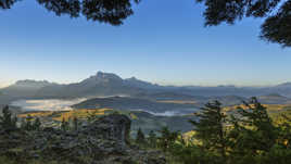 L'Obiou depuis le Paradis