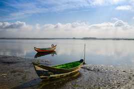 marée basse dans la lagune