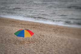 Forgotten parasol