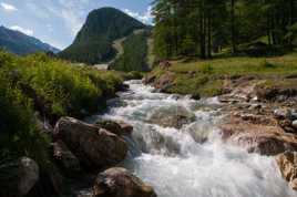 Torrent dans le Queyras