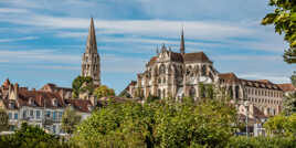 Abbaye St Germain dans sa splendeur