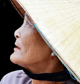 Carré vietnamien couleur