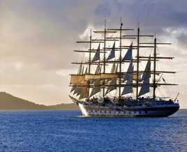 Levé de l' ancre au soleil couchant (recadré)