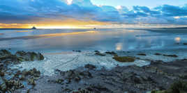 Nuages et reflets