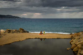 Black&White on the beach.