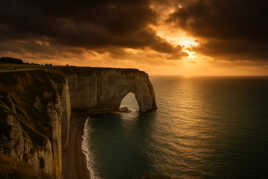 Quand le soleil caresse la mer"