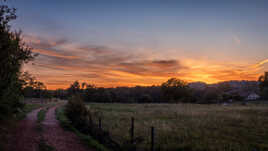 Chemin au coucher