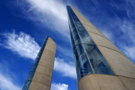 Entre ciel et béton ..