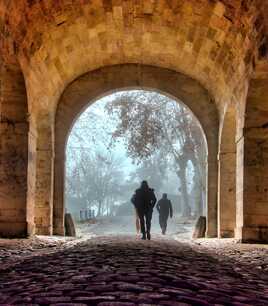 Entrée dans la brume !