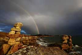 Arc en ciel à CARNAC
