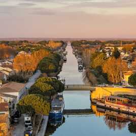 Canal du Rhône à Sète