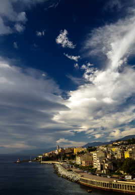 lever de soleil sur bastia