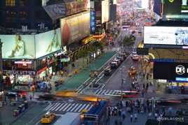 Time Square can't stop