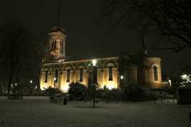 Montchat sous la neige