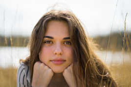 Allonger dans l'herbe