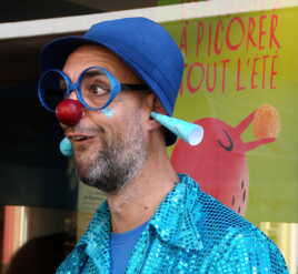 Le clown Bleu