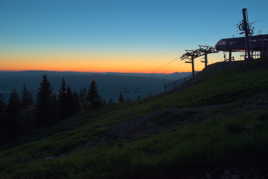 lever de soleil au Morond