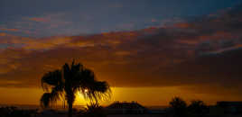 coucher sur Las Americas