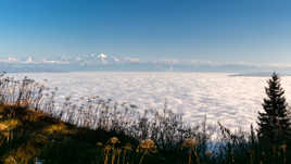 Mont-blanc vu du Jura (2)