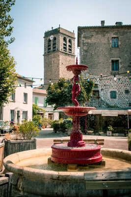 Antraigues - La fontaine