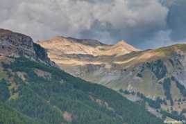 Lever de soleil sur la Bonette