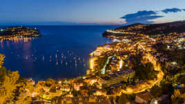 Villefranche au crépuscule