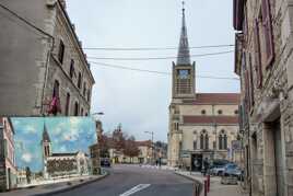 Sur les traces d'Utrillo ,Anse avant les bombardements