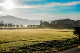 le castellet au petit matin