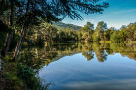 Lac de Thorenc avec ses reflets 2