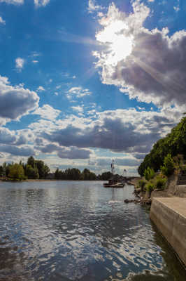 La Loire en fin d'après-midi