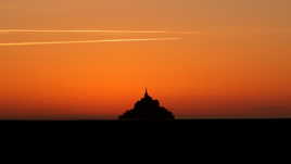 Couché sur le Mont Saint-Michel