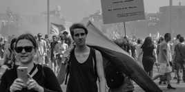 Place Masséna hier après-midi.
