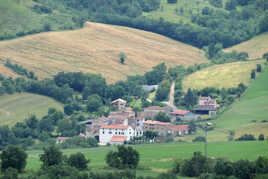 Vue d'un peti village...