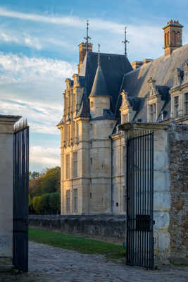Fin de journée au château
