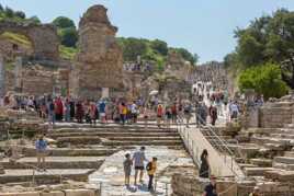 Le tourisme de masse à Ephèse