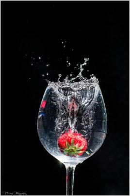 Fraise pétillante !