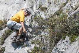 Via ferrata au fort de l'écluse