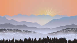 Estampe du Beaufortin