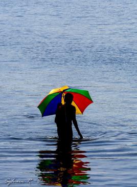 étrange promenade aquatique