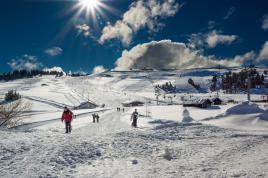 Vues sur les pistes