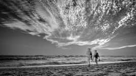 Ghosts on the beach !