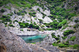 Crique émeraude vue du Cap de Creus