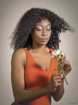 La rose blanche du Jardin