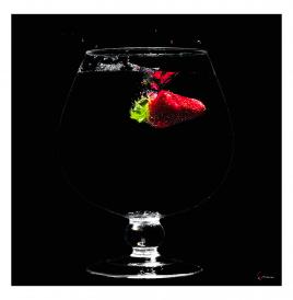 Le bain de la fraise