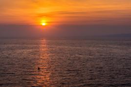 Fin de journée d'Avril sur Marseille