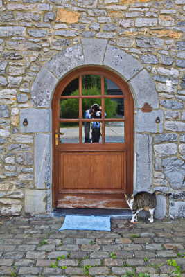 La porte et son photographe